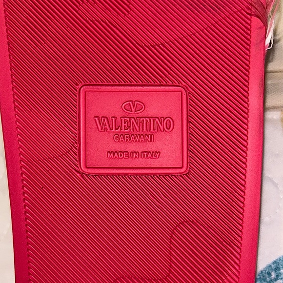 NWT VALENTINO GARAVANI PINK DUCK Feather Slides Willing to trade for Rockstuds - Picture 8 of 10